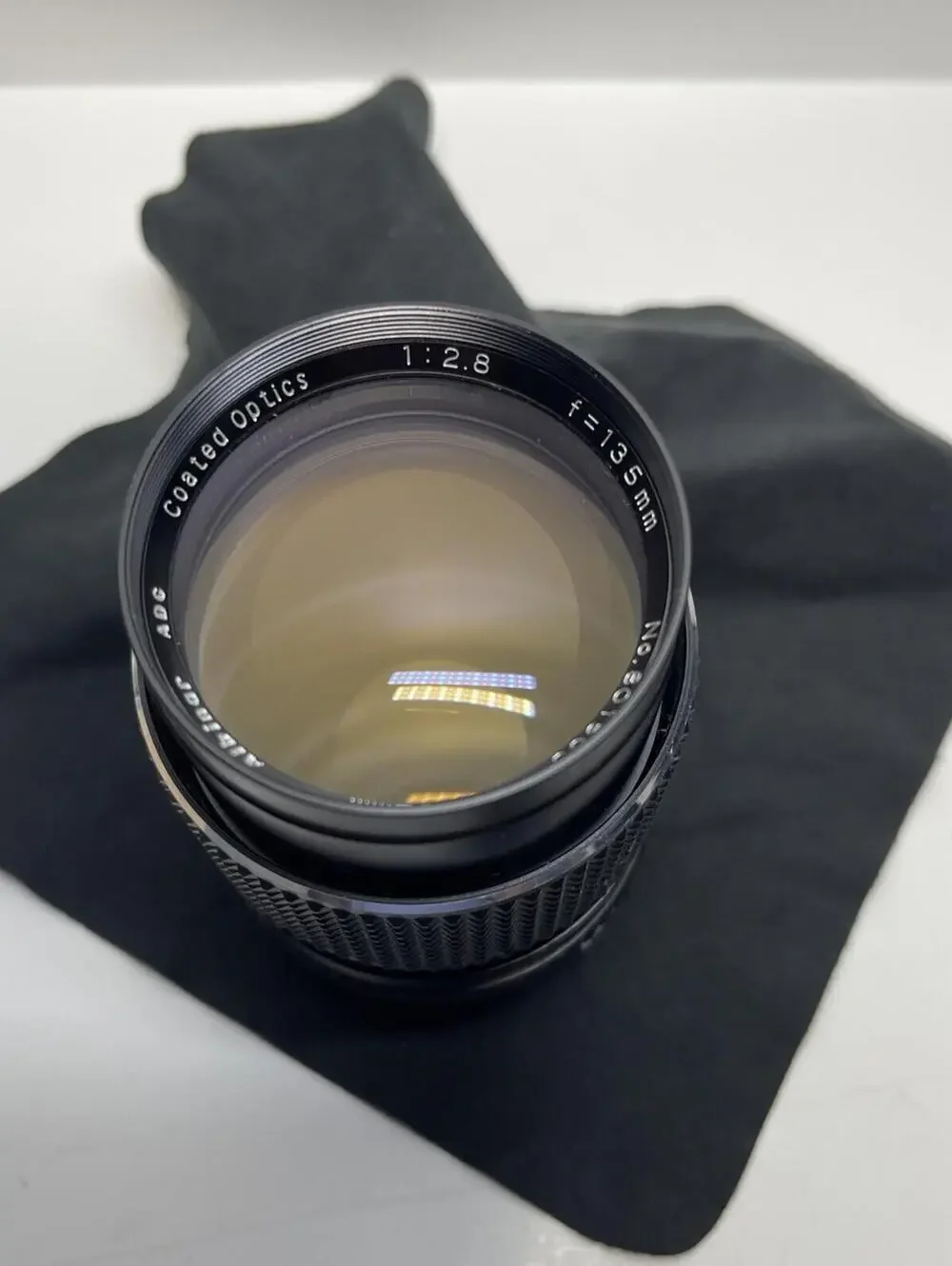 Albinar ADG Coated Optics 1:2.8 f=135mm 52mm No. 801563 Manual Lens